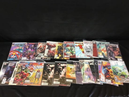 29 variant comic books