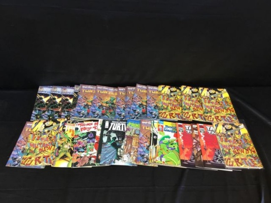 43 Teenage Mutant Ninja Turtles comic books