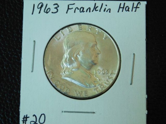 1963 FRANKLIN HALF BU