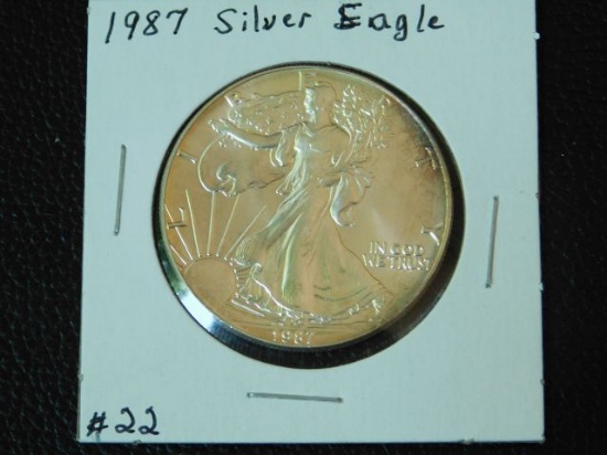 1987 SILVER EAGLE BU