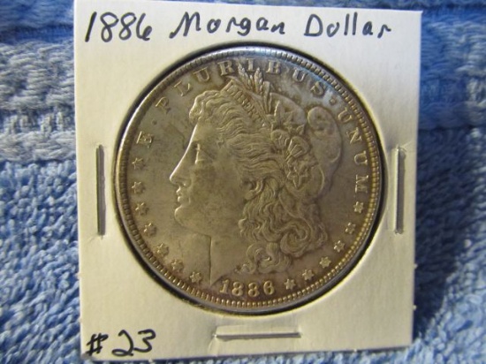 1886 MORGAN DOLLAR BU