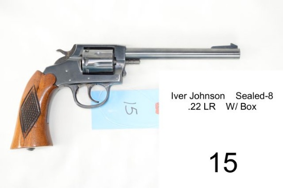Iver Johnson    Sealed 8    .22 LR    W/ Box