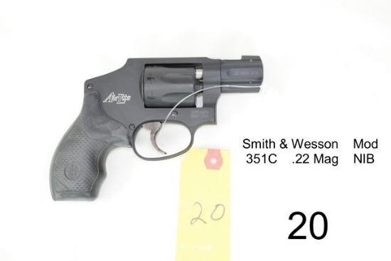 Smith & Wesson    Mod 351C    .22 Mag    NIB