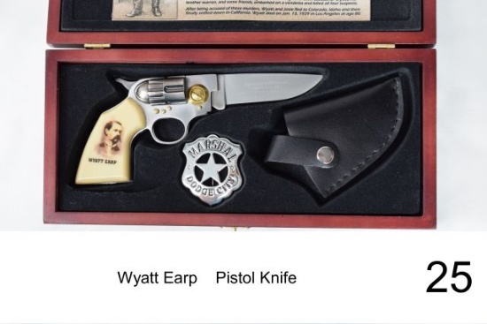 Wyatt Earp    Pistol Knive