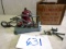 K.J. MILLER MODEL SE 100 STEAM ENGINE WITH ORG. BOX PART. DIS ASEMBLED PARTS IN BOX