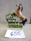 ROLLING ROCK BEER CHALK WARE HORSE MADE BY SILVES TRI BROS. CO.11'' TALL