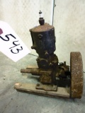 SANDOW VERTICAL 2 STROKE MARINE ENGINE PROJECT ENGINE FEW MISSING PARTS