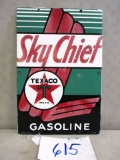 SKY CHIEF PUMP PLATE S.S.P.12''X18'' 5-21-90 NICE PIECE FROM THE 90,S