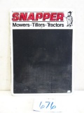 SNAPPER CHALK BOARD S.S.ALUM . 18'' X24''