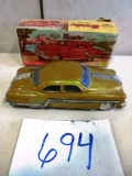 MINISTER DELUX MECHANICAL TOY CAR IN ORG. BOX