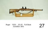Ruger    10/22    Cal .22 LR    Full Stock    Condition: 85%