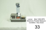 Lyman    Mod 1200-DPS    Electronic Powder Measure    Condition: Very Good