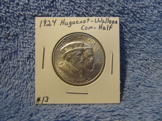 1924 HUGUENOT-WALLOON COM. HALF BU