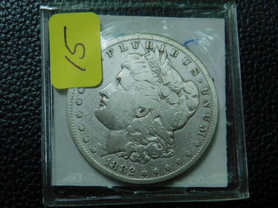 1882S MORGAN DOLLAR F