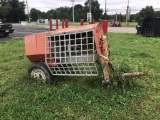 Stone Concrete Mixer, 8 Cu/Ft with 8hp Honda