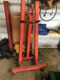 2 ton folding hydraulic crane