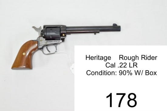 Heritage    Rough Rider    Cal .22 LR    Condition: 90% W/ Box