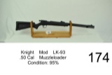 Knight    Mod    LK-93    .50 Cal    Muzzleloader    Condition: 95%