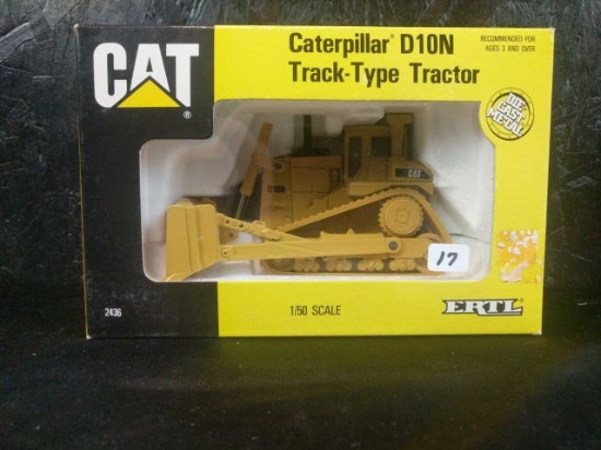 Ertl caterpillar d-10 n track type tractor 1:50 scale