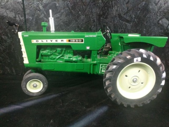 Oliver 1850 hydropower drive Diesel tractor 1:8 scale signed by Joseph Ertl