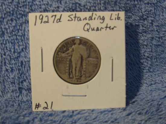 1927D STANDING LIBERTY QUARTER (A SEMI KEY) G