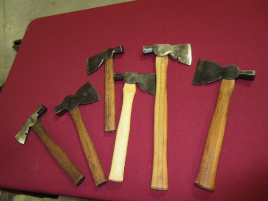 6 GOOD HATCHETS   [YOUR BID TIMES 6 ]