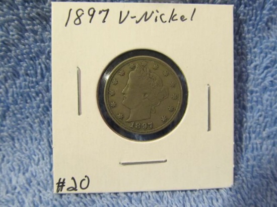 1897 V-NICKEL XF