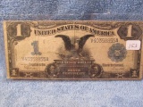 1899 BLACK EAGLE $1. SILVER CERTIFICATE F
