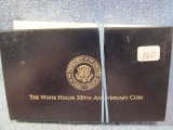 1992 WHITE HOUSE 200TH. ANNIV. PF SILVER DOLLAR, 1991 KOREAN WAR SILVER PF
