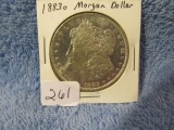1883O MORGAN DOLLAR (SHARP) BU