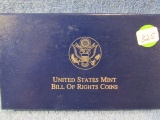 1993 BILL OF RIGHTS 2-COIN SET IN HOLDER BU