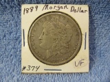 1889 MORGAN DOLLAR VF