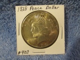 1928 PEACE DOLLAR (A KEY DATE) BU