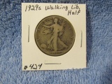 1929S WALKING LIBERTY HALF F