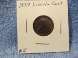 1934 LINCOLN CENT BU