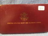 1988 U.S. MINT 1988 OLYPMIC COINS PF GOLD-$5. SILVER DOLLAR