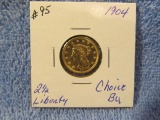 1904 $2.50 LIBERTY CHOICE BU