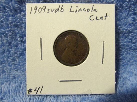 1909SVDB LINCOLN CENT VF