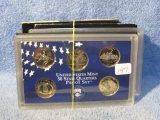 1999 QUARTER CLAD PROOF SET, 1981,82,74,98, CLAD PROOF SETS