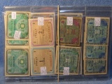 17 PCS. MILITARY CURRENCY