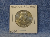 1963 FRANKLIN HALF BU