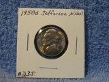 1950D JEFFERSON NICKEL BU