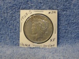 1923S PEACE DOLLAR XF