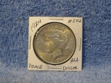 1924 PEACE DOLLAR AU