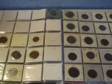 100 GREAT BRITAIN COPPERS IN FOLDER