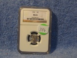 1951 ROOSEVELT DIME NGC MS65