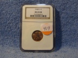 1948D LINCOLN CENT NGC MS65 RD