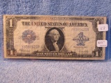 1923 $1. LARGE SIZE SILVER CERTIFICATE VF