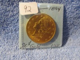 1894 $20. GOLD BU