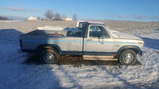 1984 F250 6.9 diesel 2wd w/ 76k original miles. Truck runs great.